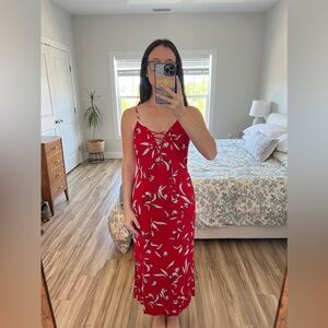 Bardot Printed Midi Dress